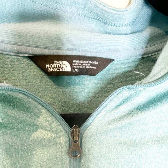 The North Face | Teal Long Sleeve Half Zip Thermal - Picture 4 of 5